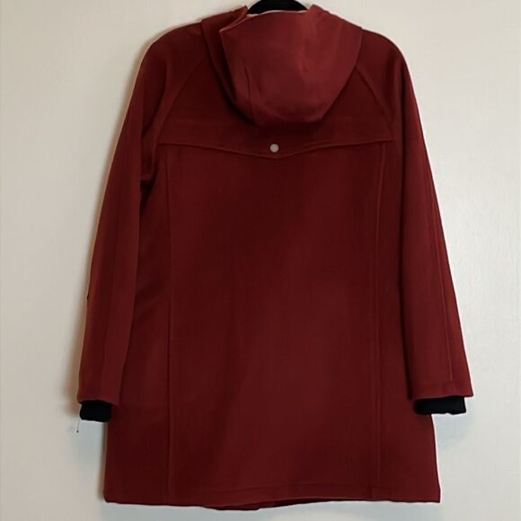 Pendleton Beverly wool poly blend zip anorak hooded jacket size large - Picture 11 of 16